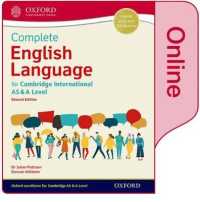 Complete English Language for Cambridge International as & a Level : Online Student Book -- Digital product license key