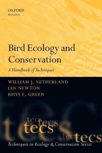 Bird Ecology and Conservation : A Handbook of Techniques (Techniques in Ecology & Conservation)