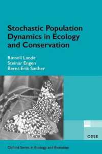 Stochastic Population Dynamics in Ecology and Conservation (Oxford Series in Ecology and Evolution)