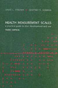 Health Measurement Scales （3RD）