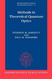 Methods in Theoretical Quantum Optics (Oxford Series in Optical