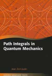量子力学における経路積分<br>Path Integrals in Quantum Mechanics (Oxford Graduate Texts)