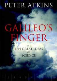 アトキンス著／科学の１０大発見<br>Galileo's Finger