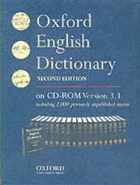 Oxford English Dictionary CD-ROM 2nd Edition Version 3.1.1.(SINGLE 