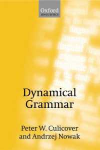 カリカヴァー著／動的文法：ミニマリズム、獲得、変化<br>Dynamical Grammar