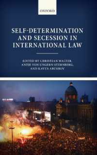 国際法における民族自決と分離独立<br>Self-Determination and Secession in International Law