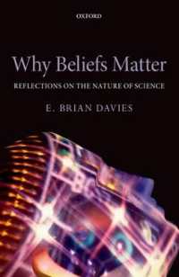 信仰の科学への反映<br>Why Beliefs Matter : Reflections on the Nature of Science