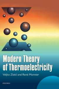 Modern Theory of Thermoelectricity