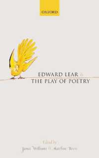 エドワード・リアと詩の戯れ<br>Edward Lear and the Play of Poetry