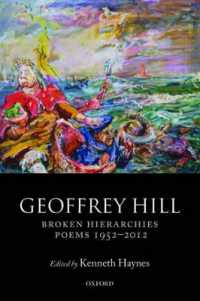 Broken Hierarchies : Poems 1952-2012