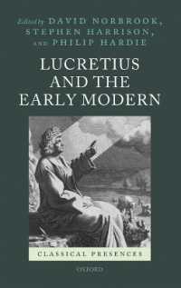 ルクレティウスと近代初期イングランド<br>Lucretius and the Early Modern (Classical Presences)