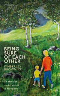 Being Sure of Each Other : An Essay on Social Rights and Freedoms