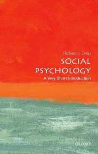 VSI社会心理学<br>Social Psychology: a Very Short Introduction (Very Short Introductions)
