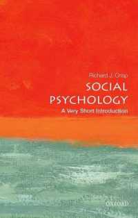 VSI社会心理学<br>Social Psychology : A Very Short Introduction (Very Short Introductions)
