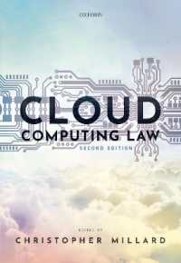 クラウドコンピューティングの法律問題（第２版）<br>Cloud Computing Law （2ND）