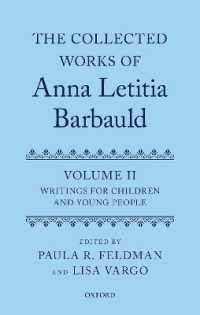 The Collected Works of Anna Letitia Barbauld: Volume 2 : Writings for Children and Young People (Collected Works of Anna Letitia Barbauld)