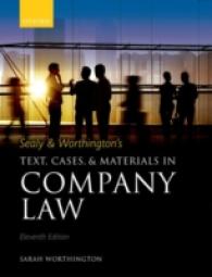 Sealy & Worthington's Text， Cases， and Materials in Company Law