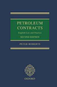 Petroleum Contracts : English Law & Practice （2ND）