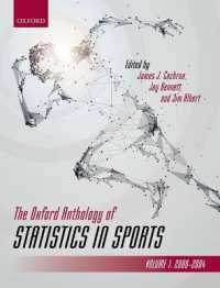 The Oxford Anthology of Statistics in Sports : Volume 1: 2000-2004 (Oxford Series on Science in Sports)