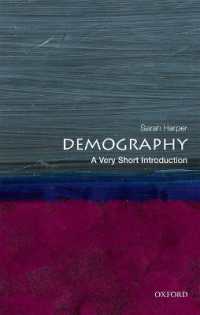VSI人口学<br>Demography : A Very Short Introduction (Very Short Introductions)