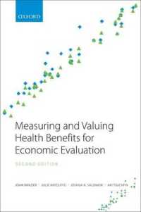 Measuring and Valuing Health Benefits for Economic Evaluation （2ND）