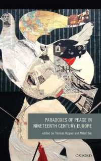 Paradoxes of Peace in Nineteenth Century Europe