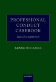 Professional Conduct Casebook （2ND）