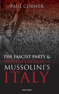 イタリア・ファシズムと世論<br>The Fascist Party and Popular Opinion in Mussolini's Italy