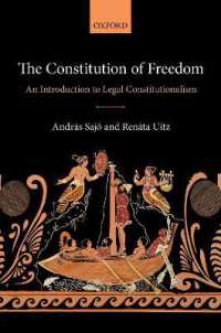 立憲主義の法入門<br>The Constitution of Freedom : An Introduction to Legal Constitutionalism