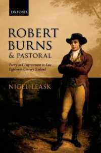 Robert Burns and Pastoral : Poetry and Improvement in Late Eighteenth-Century Scotland