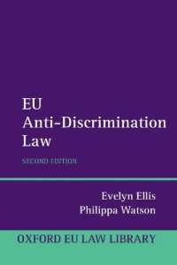 ＥＵ法による差別禁止（第２版）<br>EU Anti-Discrimination Law (Oxford European Union Law Library) （2ND）