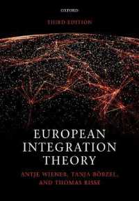 European Integration Theory -- Paperback / softback （3 Revised）