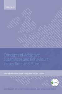 Concepts of Addictive Substances and Behaviours across Time and Place (Governance of Addictive Substances and Behaviours Series)