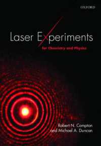 化学・物理学のためのレーザー実験法<br>Laser Experiments for Chemistry and Physics