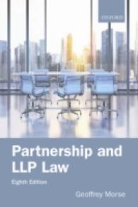 Partnership and Llp Law 8e