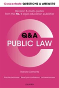 Concentrate Questions and Answers Public Law: Law Q&A Revision and Study Guide (Concentrate Law Questions & Answers)