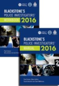 Blackstone's Police Investigators' Manual and Workbook 2016 （Workbook）