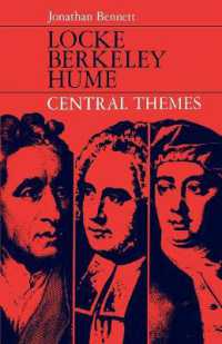 Locke, Berkeley, Hume; Central Themes