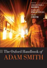 オックスフォード版 アダム・スミス ハンドブック<br>The Oxford Handbook of Adam Smith (Oxford Handbooks)