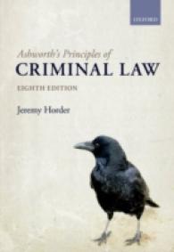 英国刑法の原理（第８版）<br>Principles of Criminal Law （8TH）