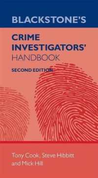 Blackstone's Crime Investigators' Handbook