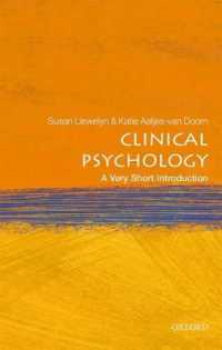 VSI臨床心理学<br>Clinical Psychology : A Very Short Introduction (Very Short Introductions)