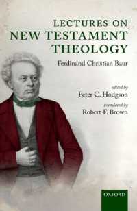 Lectures on New Testament Theology : by Ferdinand Christian Baur