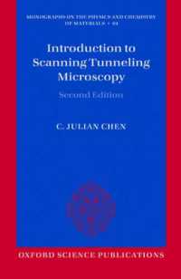 Introduction to Scanning Tunneling Microscopy (Monographs on the Physics and Chemistry of Materials) （2ND）