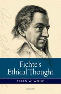 フィヒテの道徳思想<br>Fichte's Ethical Thought