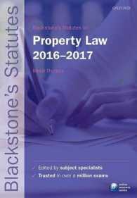 Blackstone's Statutes on Property Law 2016-2017 (Blackstone's Statute Series)