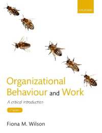 組織行動と労働：批判的入門（第５版）<br>Organizational Behaviour and Work : A critical introduction （5TH）