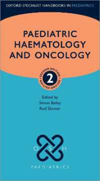 Paediatric Haematology and Oncology (Oxford Specialist Handbooks in Paediatrics) （2ND）