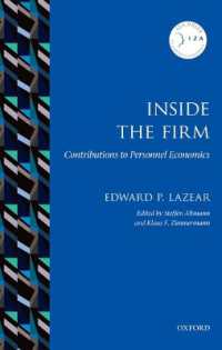 企業の内側：人材の経済学<br>Inside the Firm : Contributions to Personnel Economics (Iza Prize in Labor Economics)