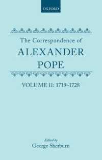 The Correspondence of Alexander Pope : Volume II: 1719-1728